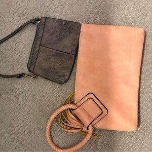 Elegant Tan and Brown Women's Handbag Set